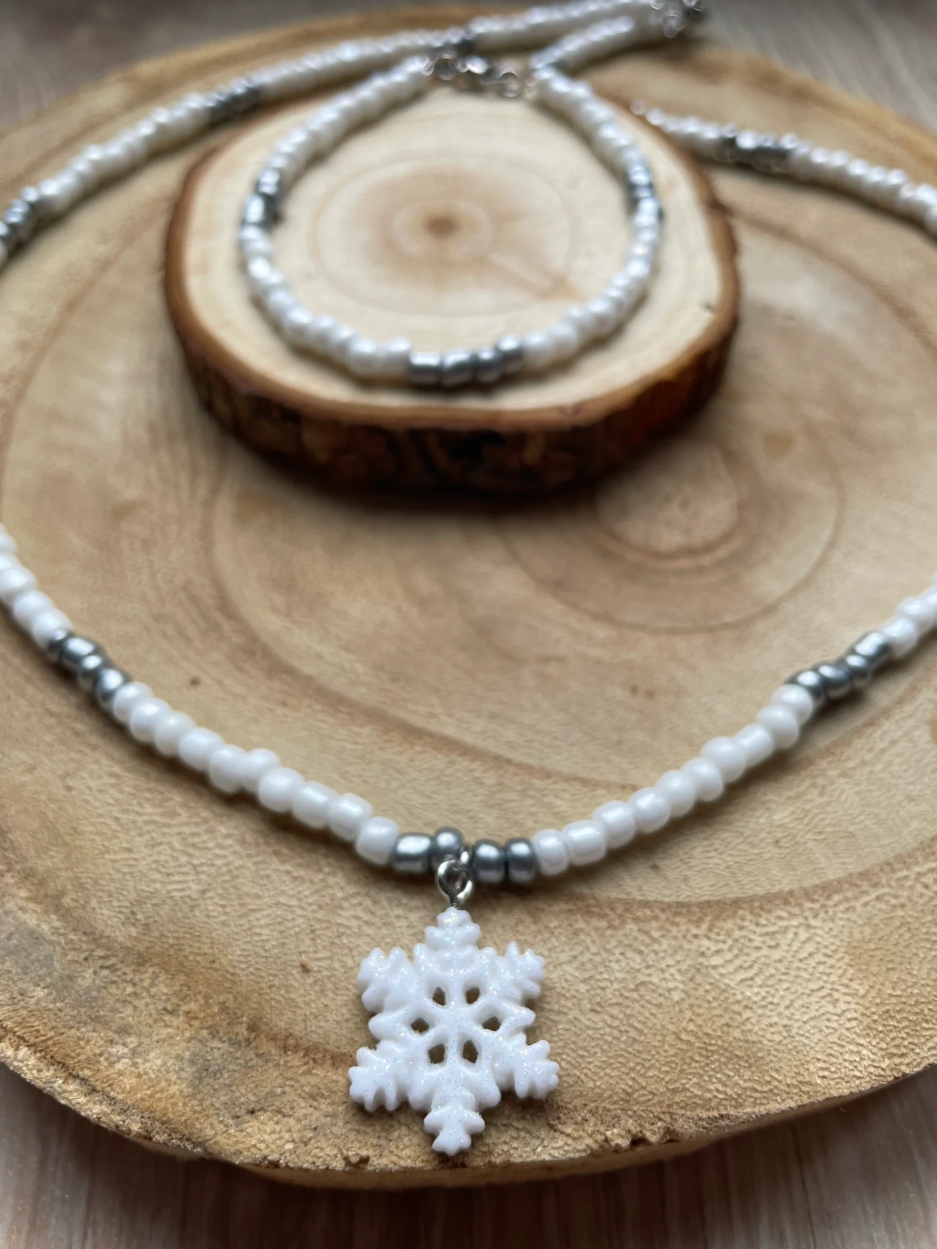 Winter Snow Charm