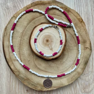 Glass Beads Flower of Life Charm